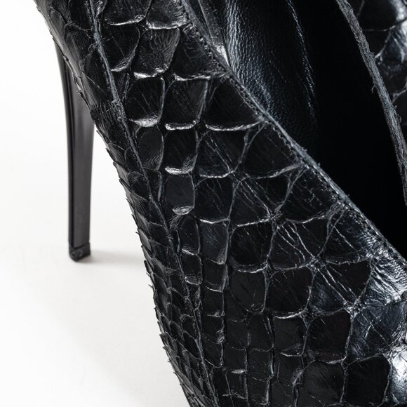 Burberry Prorsum Python Snakeskin Booties - Picture 7 of 10